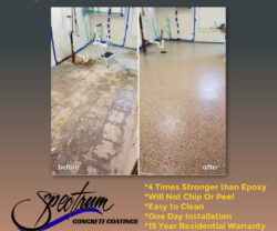 ​WE CAN INSTALL YOUR NEW CONCRETE FLOOR YEAR ROUND!